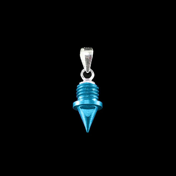 Turquoise Track Spike Pendant With or Without Chain