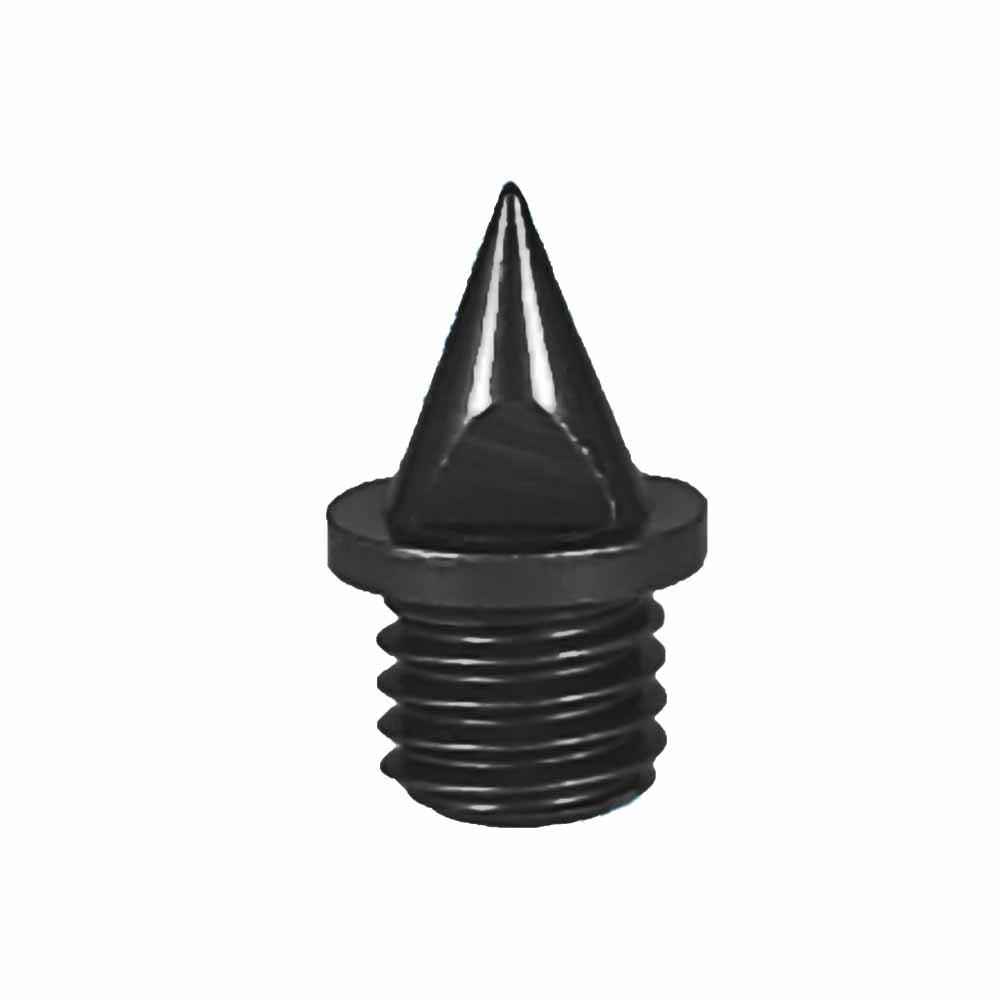 Black 1/4" Pyramid Aluminum Track Spikes