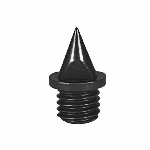 Black 1/4" Pyramid Aluminum Track Spikes