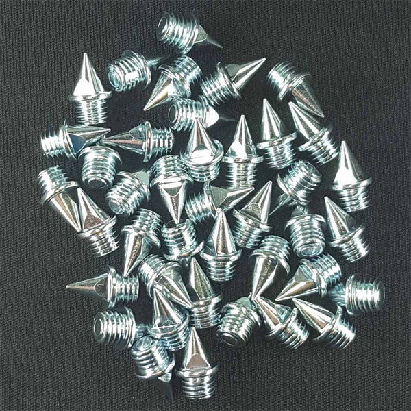 Steel 1/4" Pyramid Track Spikes